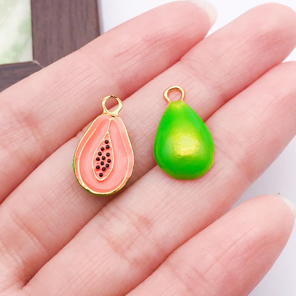 Fruit Pendant Strawberry Watermelon Pepper Corn DIY Jewelry Accessories