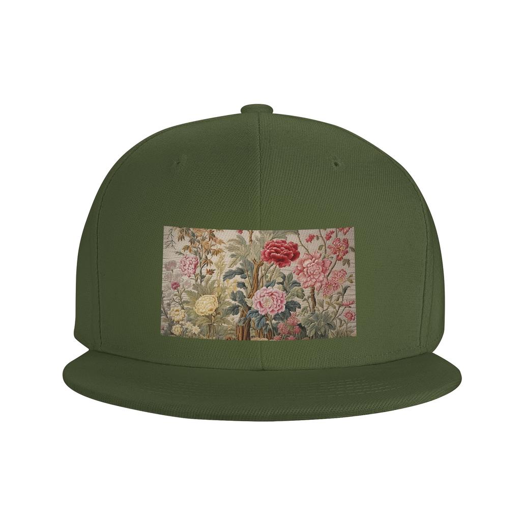 Rococo Style Luxury Floral Baseball Caps Snapback Fashion Baseball Hats Breathable Casual Casquette Outdoor for Unisexs WoUnisexs