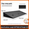 Heavy-Duty Electric Vehicle Curb Ramp Mat