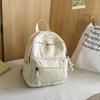 Casual Versatile Backpack for Women Canvas Diagonal Shoulder Bag Kawaii Backpack Back To School Bag Class Bags for Girl Mochila