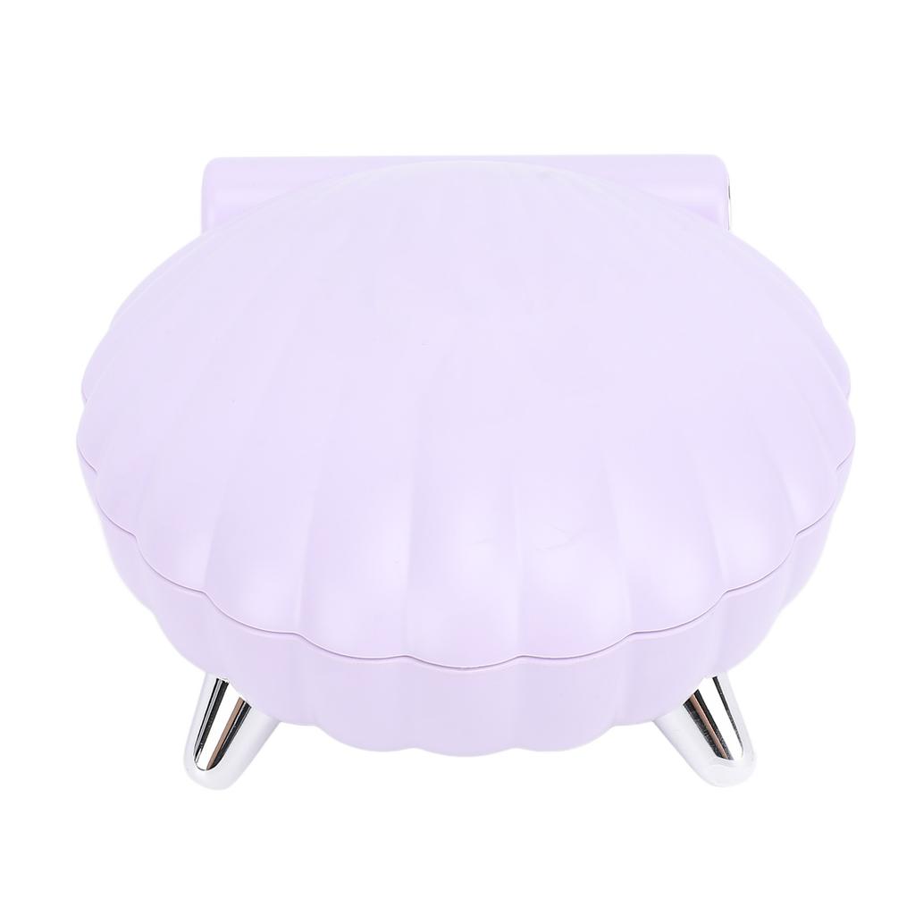 Głośnik Bluetooth Unikalny Kształt Muszli Głośnik Stereo z Kolorowym Światłem Nocnym 1200mah dla