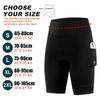1PCS Padded Bike Shorts Women 4D Padding Cycling Shorts with Pocket Road Mountain Ride Womens Biking Bicycle Biker Shorts