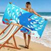 Sonic the Hedgehog4 Print Beach Towel, Large Soft Quick Dry Towel for Beach Camping Swimming
