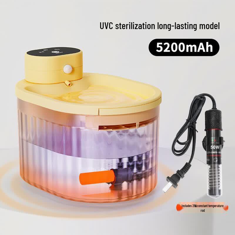 LISM Cat Wireless Constant Temperature Water Fountain