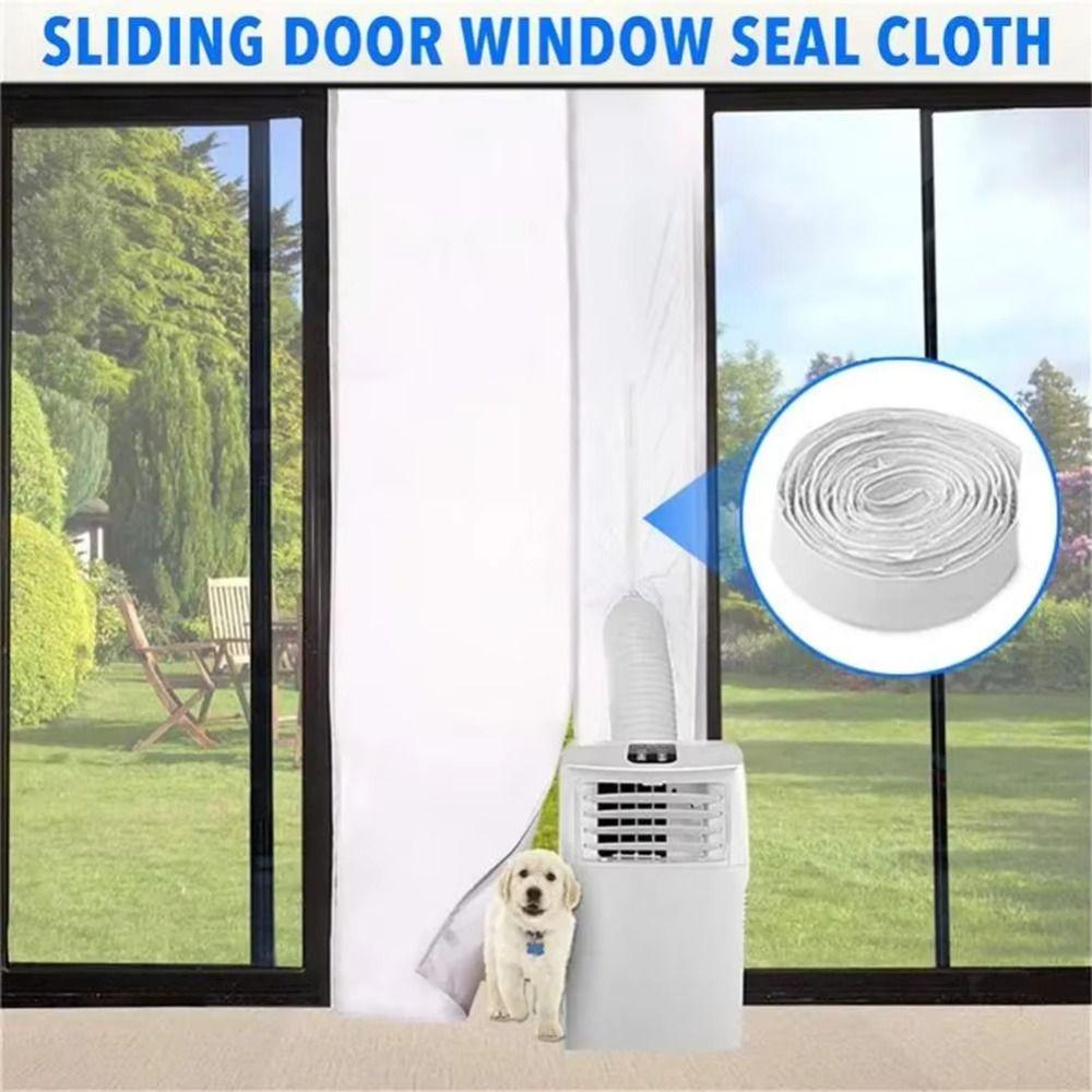 Convenient Mobile Air Conditioner Door Seal Oxford Cloth Efficient Cooling Cloth  Summer Season