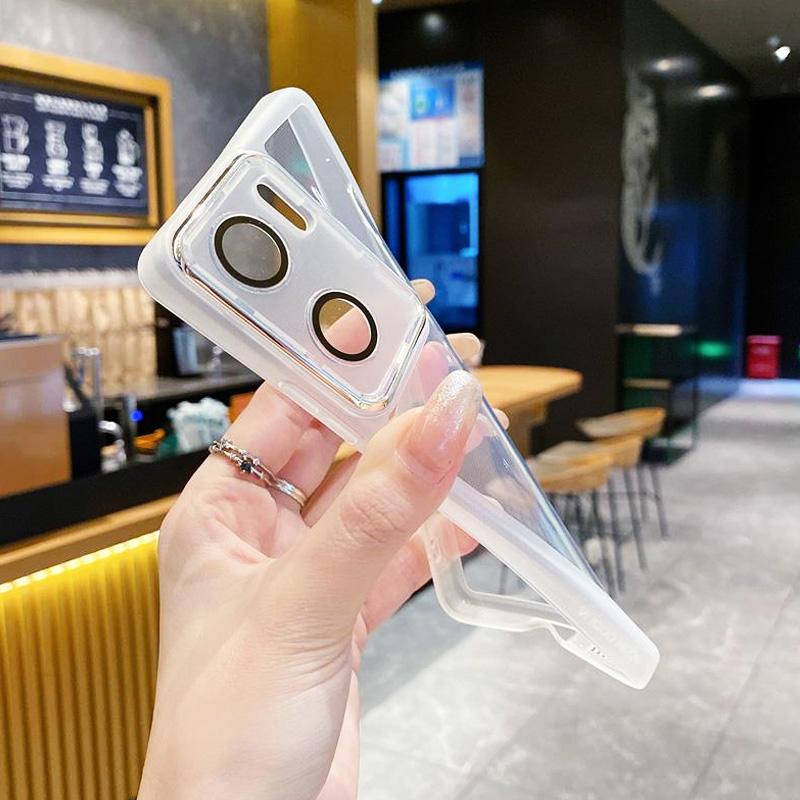 Luxury Simple Magnetic Clear Soft Slim Case for Infinix Note 60 Pro 50 50X 50S 40 Pro Plus Lens Film Full-pack Shockproof Cover