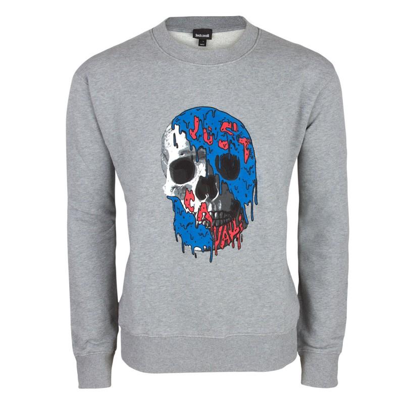 Just Cavalli Luxury Italian Sweatshirt New -60% - Size: XL