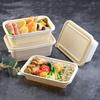 Rectangular Corn Starch Disposable Takeout Containers