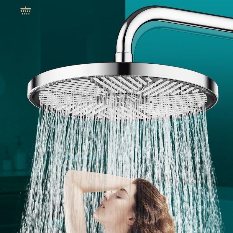 Pressurized Large Handheld Shower Head Top Spray Single-head Rain Shower Household Shower Head Bath Set