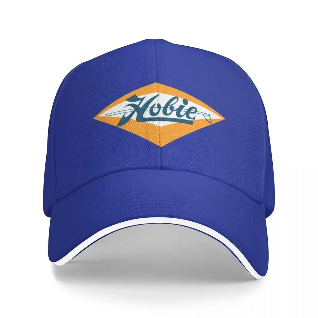 Vintage sixties retro surf art logo Hobie Baseball Cap Milittaary Cap Man Fashion Beach Beach party Hat Men Luxury Brraand Women