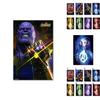 Luxurious Silk Cloth Marvel Hero Poster For Bedroom And Study Decor