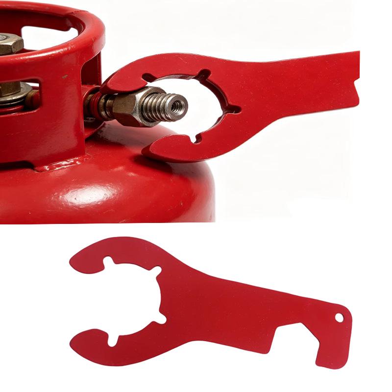 Multi-Functional Gas Bottle Wrench for Most Valves