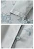 Chiffon Summer Shirt for Elderly Women: Chinese Style Round Neck Fashion.