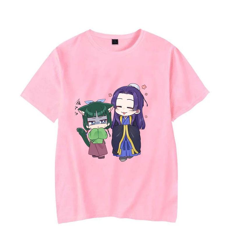 Popular Anime Pharmacist Diary Printed T-shirtsummer Fluff Print T-shirt for Womenshort Sleeves Loose Fit Shirt