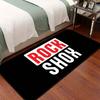 R-Rock-Shox Mountain Bike Floor Mat Retro Multiple Choice Living Room Kitchen Rug Non-Slip Modern Home Decor