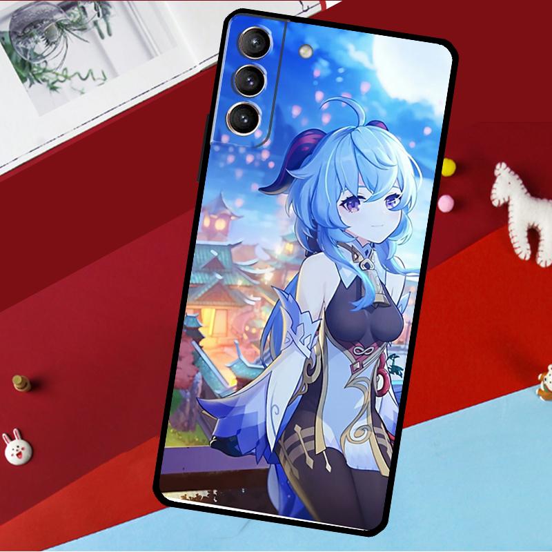 

Чехол Ganyu Genshin Impact для Samsung Galaxy S26 S25 S24 S22 S23 Ultra Plus S20 S21 FE S9 S10 S25 FE Galaxy S21