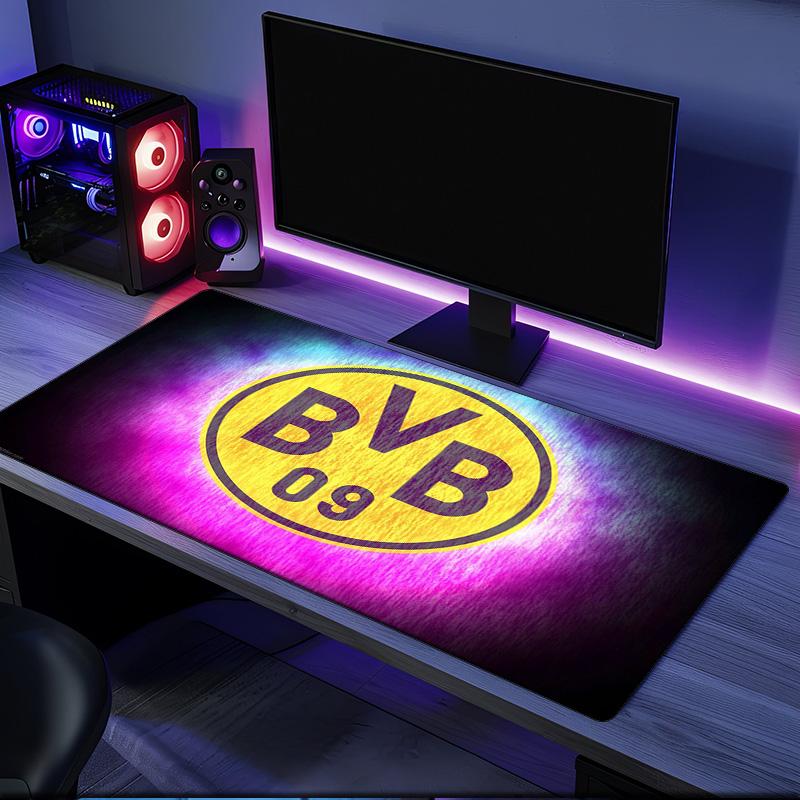 Bvb 09 Football Club mouse pad, rubber base, esports desk mat, mouse pad for gamers and office use, gaming desk , easy to clean mat