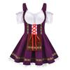 Oktoberfestový kostým pro ženy Německý Bavorský Tradiční Dirndl Šaty Říjnové Festivaly Kostým Pivní Dívky