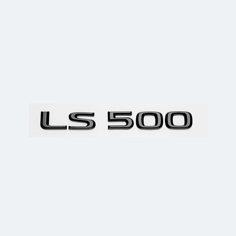 New ABS 3D Letters Car Trunk Logo Sticker For Lexus LS Series LS350 LS400 LS460 LS460L LS500 LS500h LS600hL Emblem