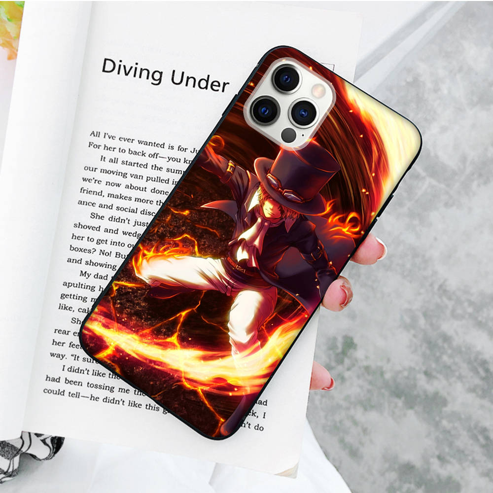 JW52 Ace Sabo Black Soft Case for OPPO Reno 8 6 5 4 Pro Plus Find X3 A17 A3 A31 A38 A40 A53 A54 A55 A74 A76 A78 A77 A80 A94 A95 A96 Lite