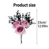 Halloween Bouquet Artificial Flower Prop Ornament Spooky Decorative Cuttings Bunch for Party