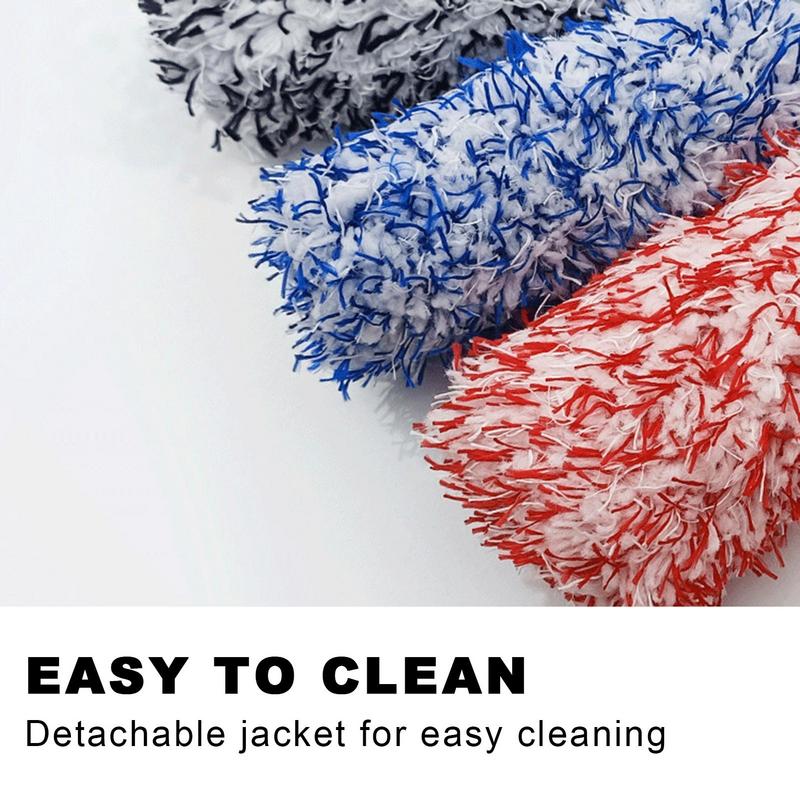 Auto Wheel Hub Brush With Ergonomic Handle Car Detailing Brushes Soft Car Cleaning Brush Microfiber Auto Accessories