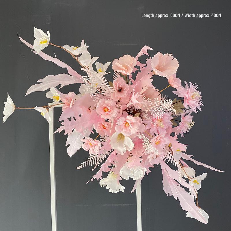 Artificial Wedding Venue Floral Decor for Aisle, Stage, and Reception