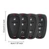For Chevrolet Malibu Blazer Traverse Seeker Onix Equino Volt Bolt Trax Orlando Cruze Spark Sonic Silicone Car Key Case Cover