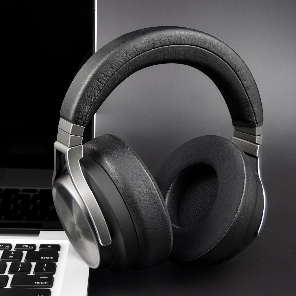 SOULWIT Cooling Gel Ear Pads, Ear Cushions for Corsair Virtuoso RGB Wireless XT SE, Thicker Replacement Headphone Pads, Noise-Isolating Foam, Black