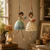Cute New Trend Daily Whimsical Dancing Lady Dance Girl Hanging Decoration