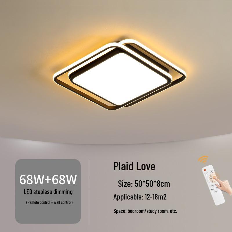 2024 LED Ceiling Light: Modern Minimalist Round Fixture for Bedroom, Living Room, Aisle, Corridor, and Balcony
