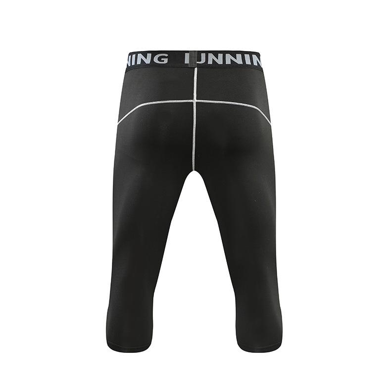 Herren & Kinder Schnelltrocknende Kompressions-Laufshorts - 7/8 Länge