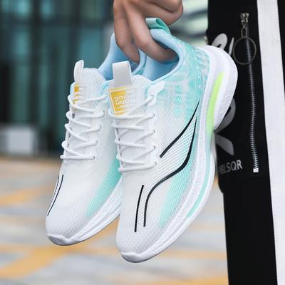 Herrenschuhe Frühling Atmungsaktiv Leichte Mesh-Schuhe Herrenmode Lässige Trendschuhe Lauf-Sneaker