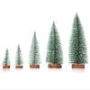 15/20/25/30CM Leuchtender schneebedeckter Weihnachtsbaum Weihnachts-Familienatmosphäre Desktop-Ornamente Nachttisch-Nachtlicht Neujahrsgeschenk