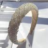 Women's 2025 Luxury Rhinestone Wide Headband: Versatile Bridal & Fashion Accessory