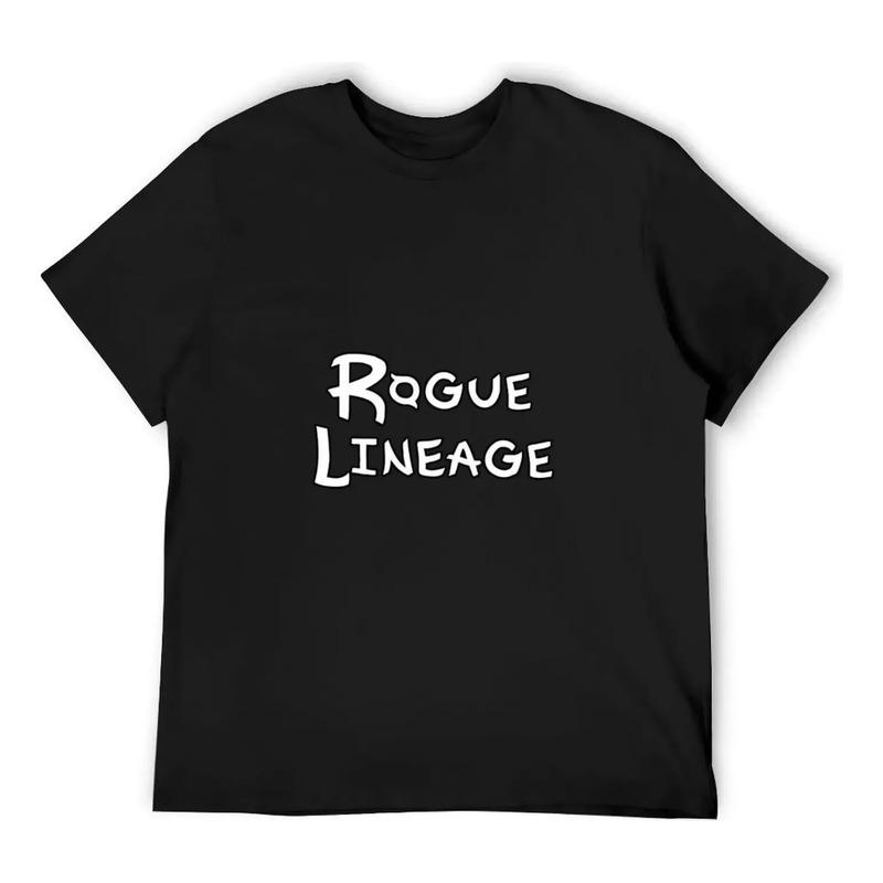 Camiseta Com Logotipo Rogue Lineage, Blusa De Ver?o, Camiset S