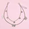 Big Pin Butterfly Pants Chain Double Layer Fashion Sweet Ladies Fashion Metal Waist Chain Waist Chain
