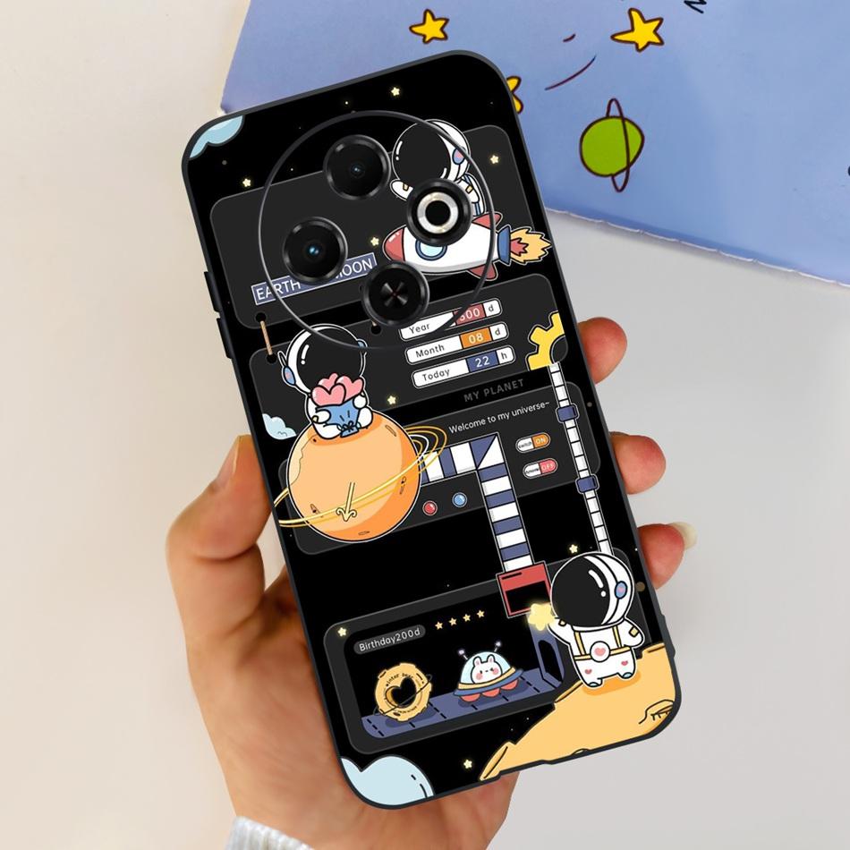 For Tecno Spark 30C Phone Case Spark30C 4G KI5 KI5n Elegant Printing Soft Silicone TPU Cases