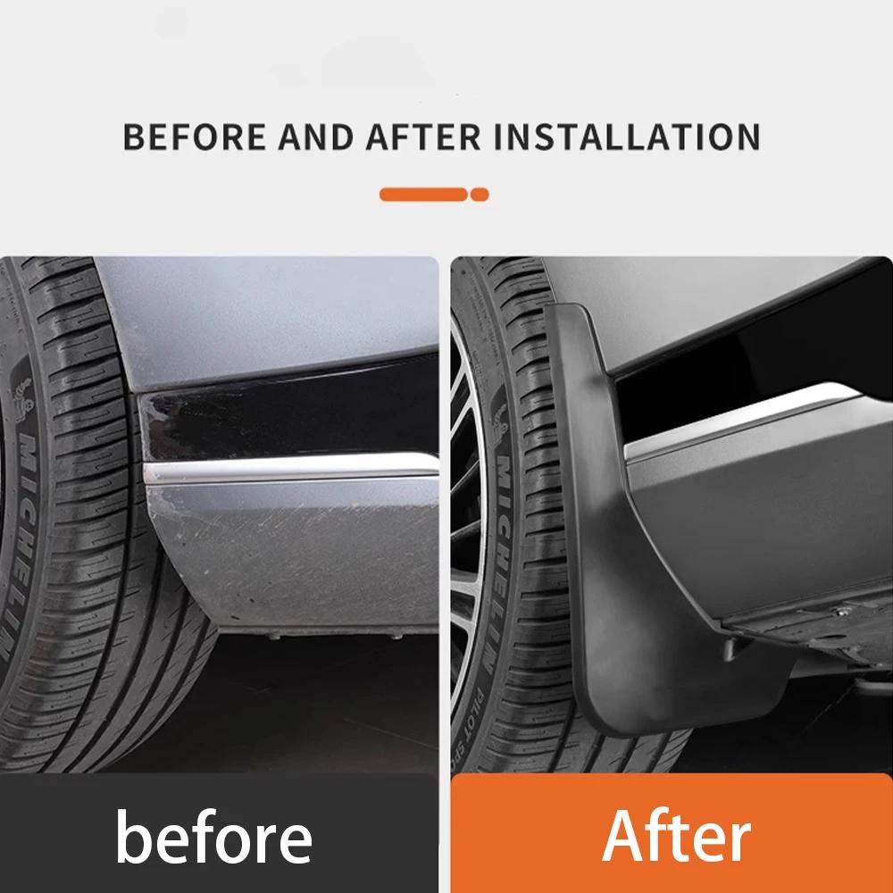 Car Front And Rear Protector Wheel Mudguard For XPENG G9 Original Modified Rubber Fender Accessories