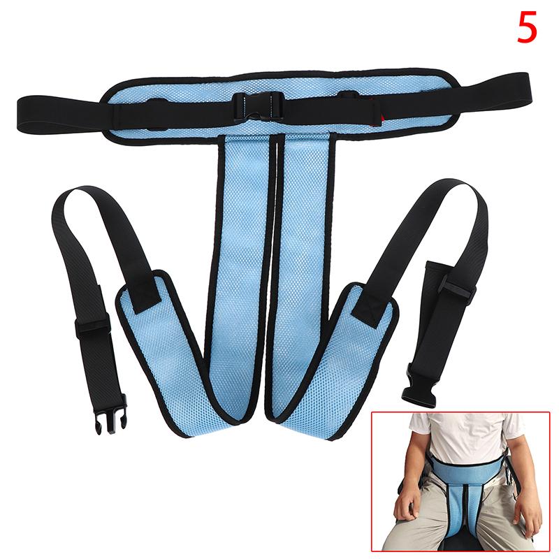 Adjustable Anti-Fall Wheelchair Seat Belt with Quick Release Straps Waist & Head Restraints for Elderly Patient Care