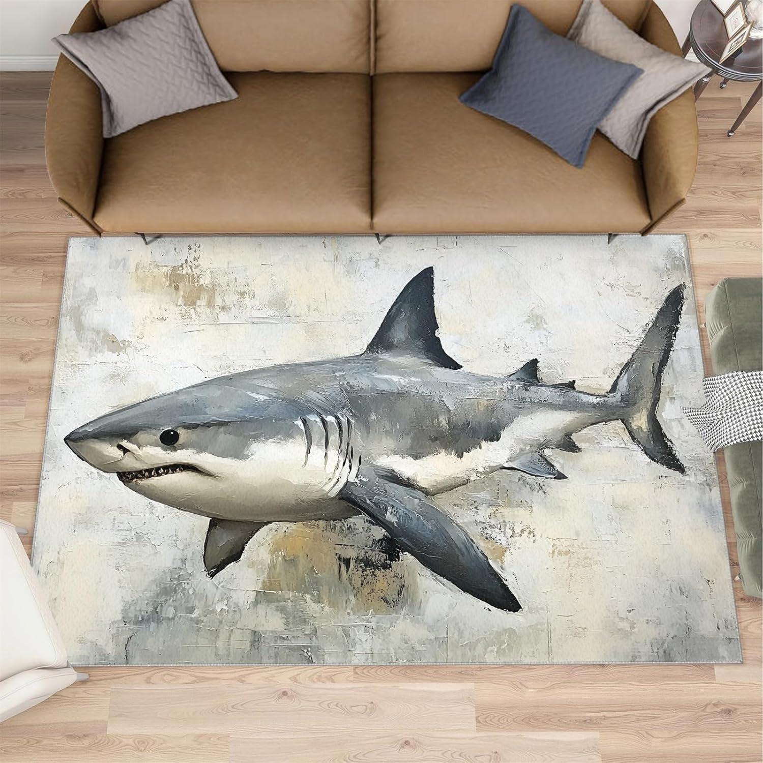 

Panda Living Room Decor Carpet Modern Art Oil Painting Style Rug Non-Slip Area Rug Animal Artistic Home Decor Mat for Bedroom 40x60cm