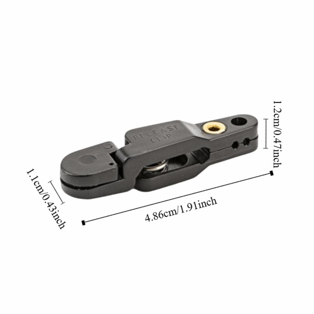 3PCS with Steel Line Fishing Line Release Clips ABS 3 Colors Fishing Quick Release Clips Lightweight
