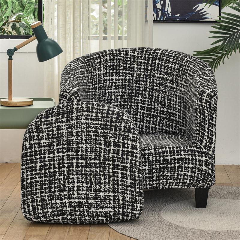 Split Style Armchair Cover Elastic Spandex Armchairs Covers Living Room Single Sofa Couch Slipcovers With Seat Cushion Covers