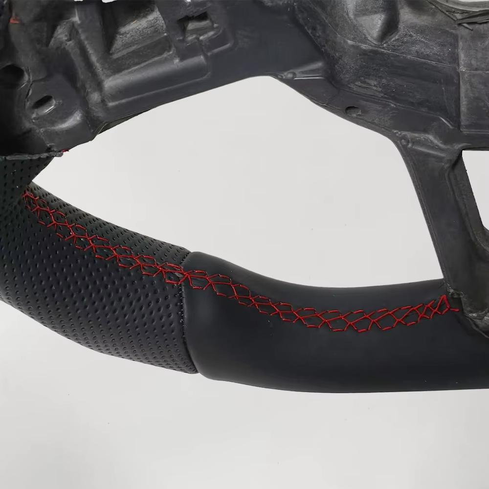 Kohlefaser Lenkrad Leder Sport Für Volkswagen Tiguan Golf 7 7.5 GTI GTE 2013-2019 Persönlich Angepasstes Autozubehör