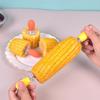 12 Pcs/6 Pairs Stainless Steel Corn Cob Holders For Home Cooking Bbq Parties