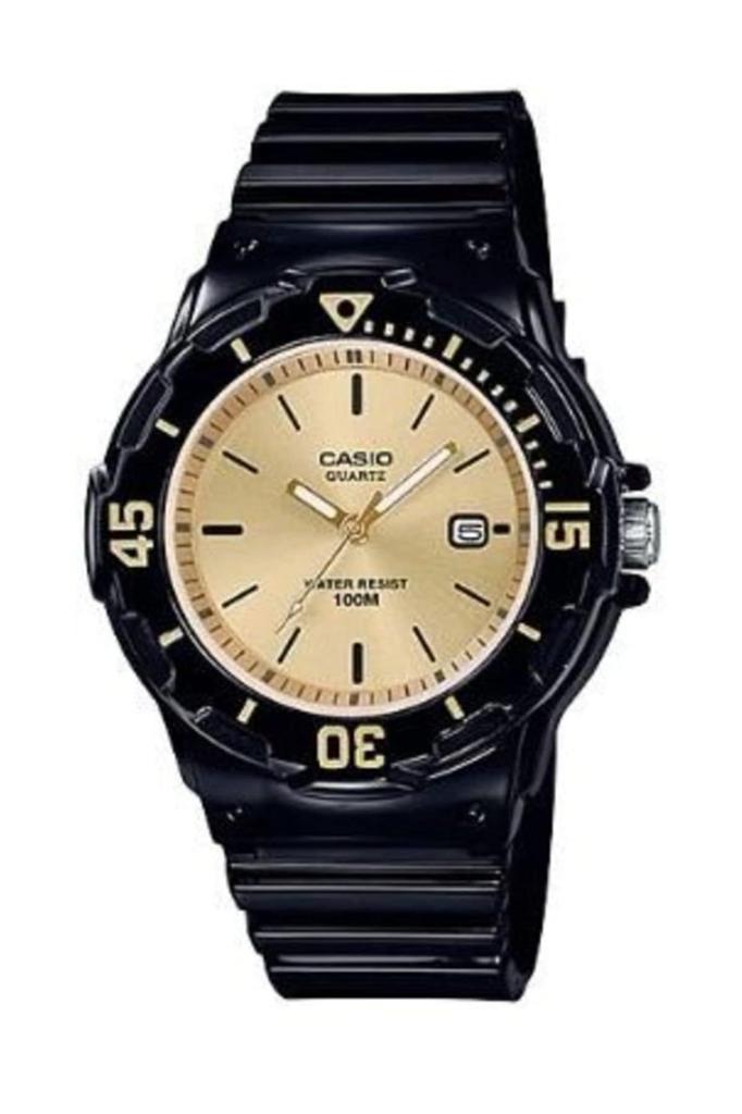 Casio CASIO Watch Quartz Gold Black Women's LRW-200H-9E