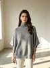2026 Ärmelloser Pullover für Damen mit hohem Kragen, lässig - Einfarbig, weich & flauschig, europäischer/amerikanischer Stil, Herbstkollektion