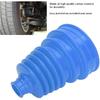 CV Boot Kit, Universal Silicone CV Axle Boot Dust Cover, Rubber, Ball Head Design, Blue, 1 Dust Cover and 4 Clamps