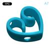 1pcs Heart-Shaped Chopsticks Assistance Tool Easy Food Picking For Beginners, Suitable For Noodles, Sushi, And More, Reusable