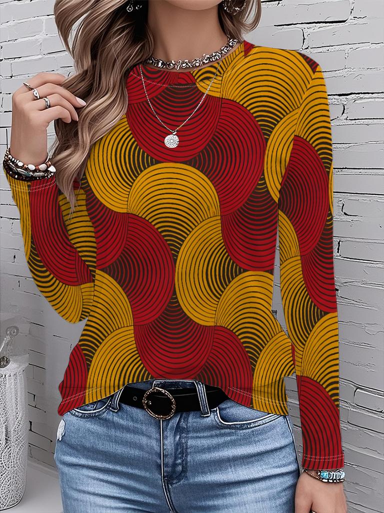 2026 New Women's Fashionable and Elegant Top with Asymmetrical Color Blocking, Modern Artistic Design for Everyday Wear
